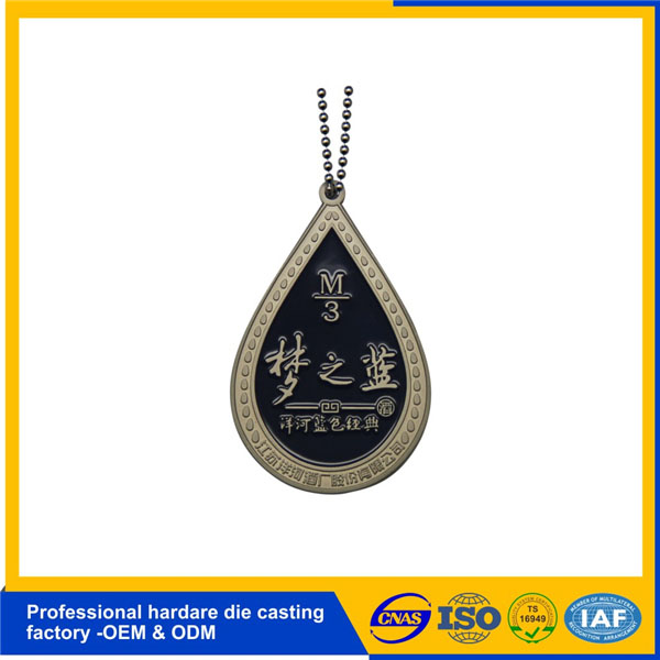 Factory-Custom Aluminum Alloy Die-Cast Bottle Tags